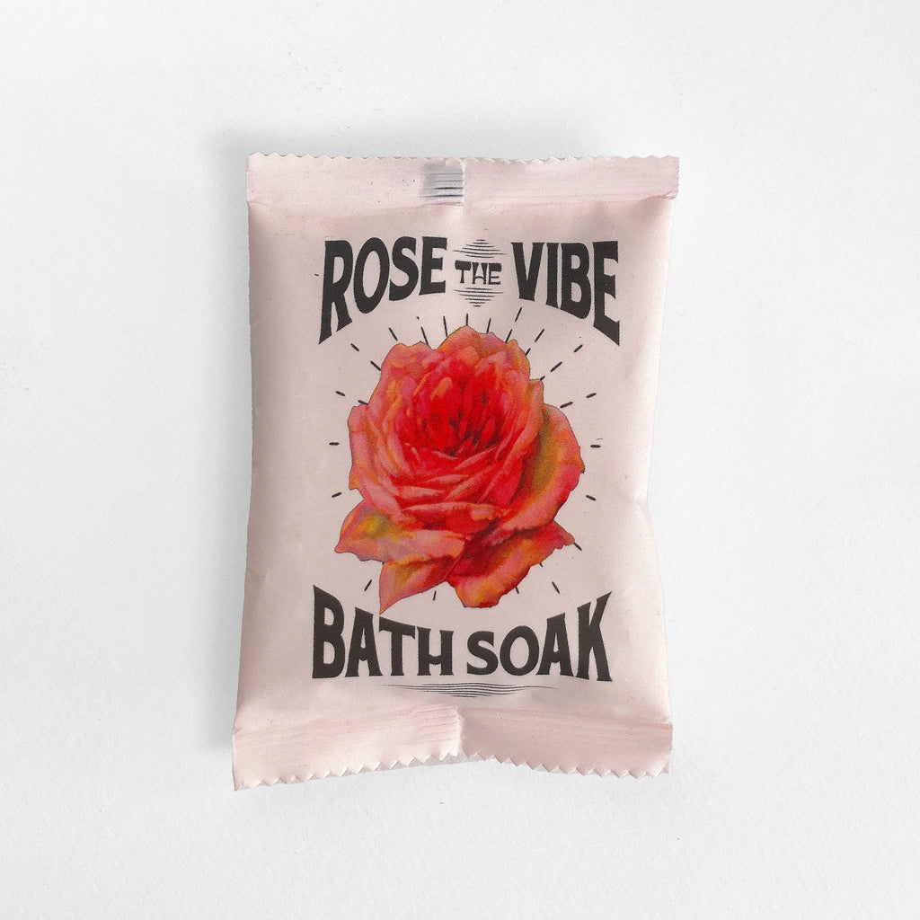 Rose the Vibe Bath Soak Bath WILD YONDER BOTANICALS 