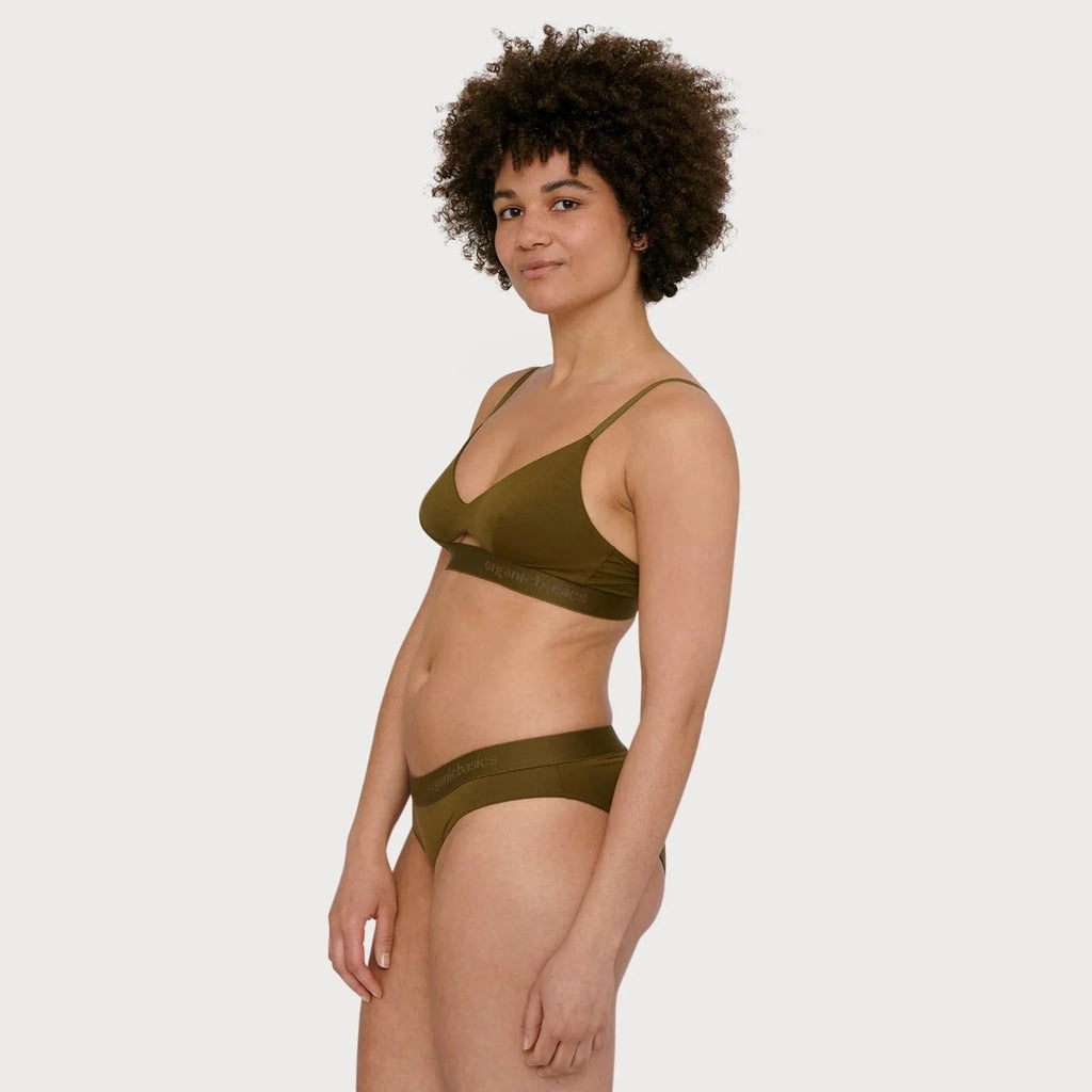 Soft Touch Bralette ORGANIC BASICS Cedar XS 