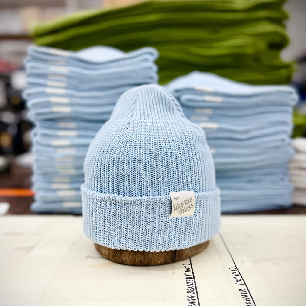 Upcycled Cotton Watchcap | Celestial Blue UPSTATE STOCK 