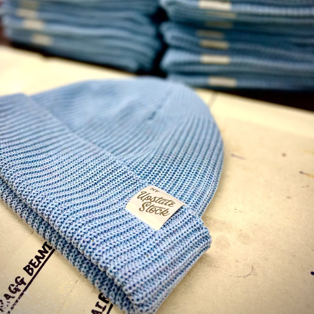 Upcycled Cotton Watchcap | Celestial Blue UPSTATE STOCK 