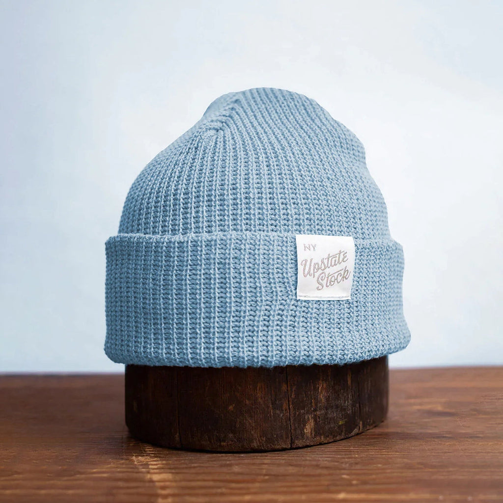 Upcycled Cotton Watchcap | Celestial Blue UPSTATE STOCK 