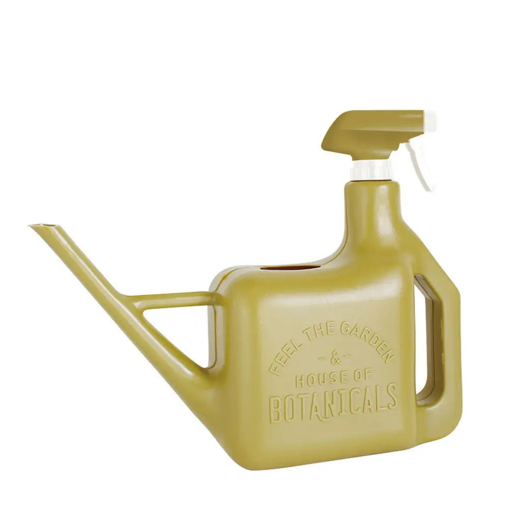Watering Can + Spray Sprinkler TIME CONCEPT INC Olive 